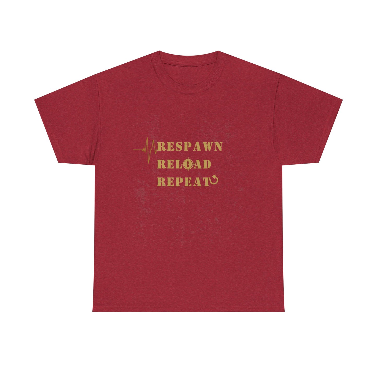 Respawn Reload Repeat T‑Shirt – Dark