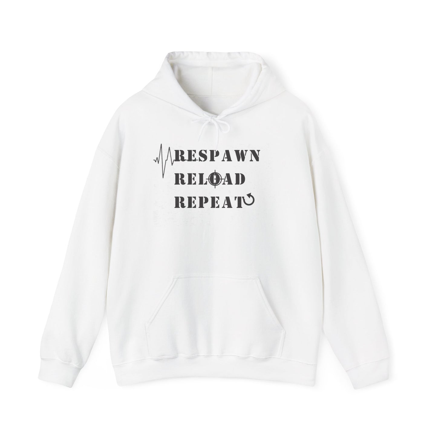 Respawn Reload Repeat Gaming Hoodie – Light