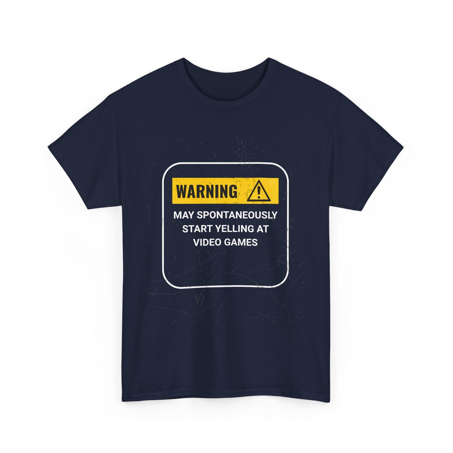 Funny Gamer Warning T‑Shirt – Dark