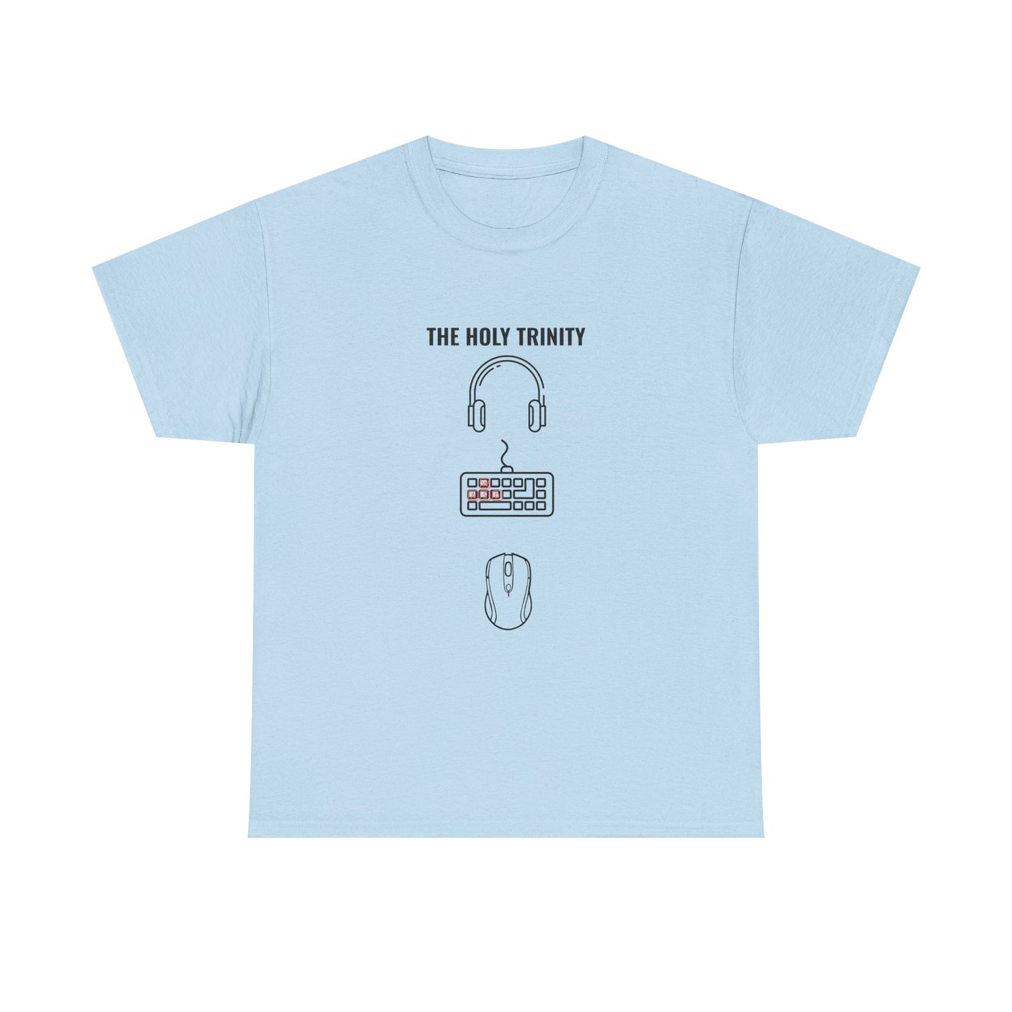 PC Gamer T‑Shirt – The Holy Trinity – Light