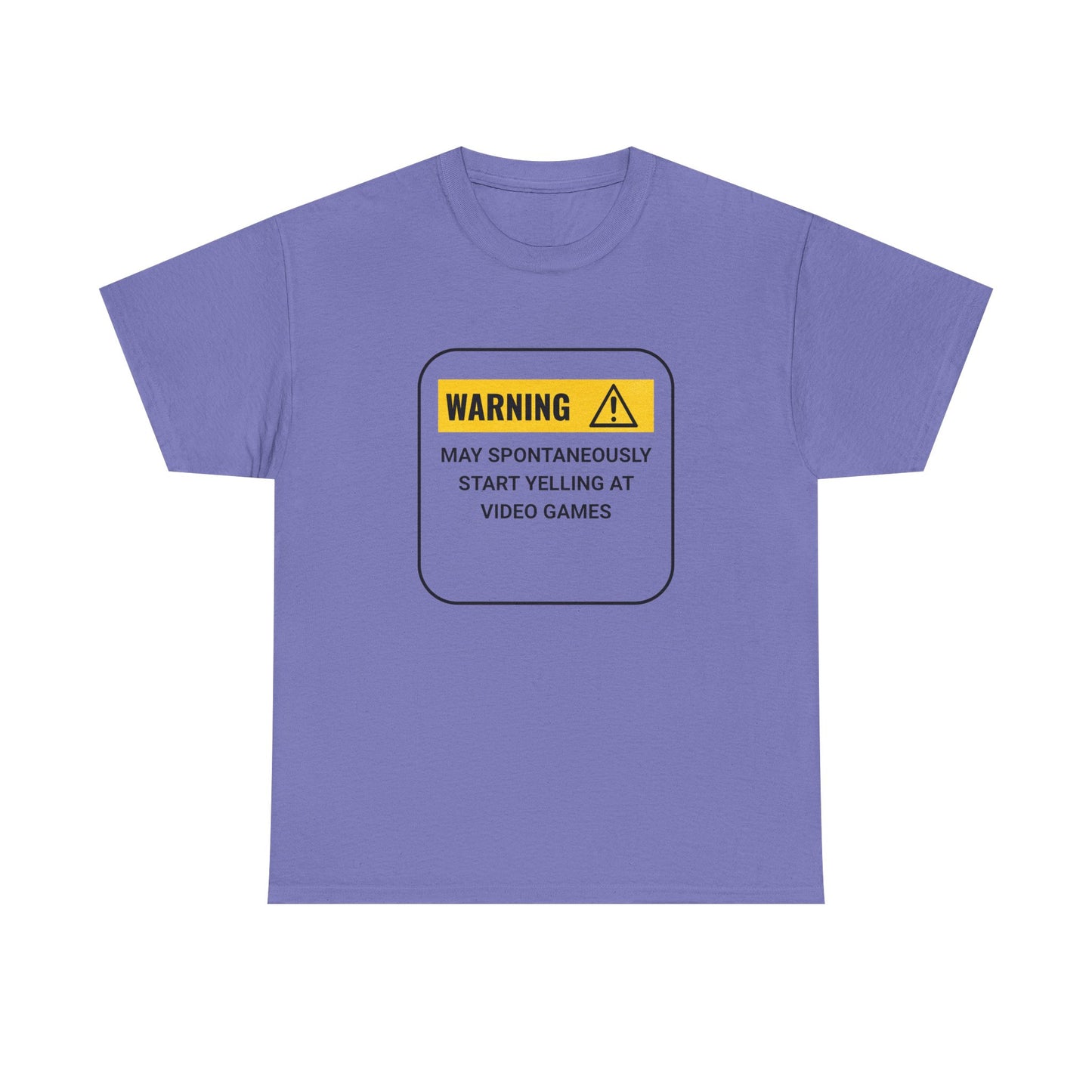 Funny Gamer Warning T‑Shirt – Light