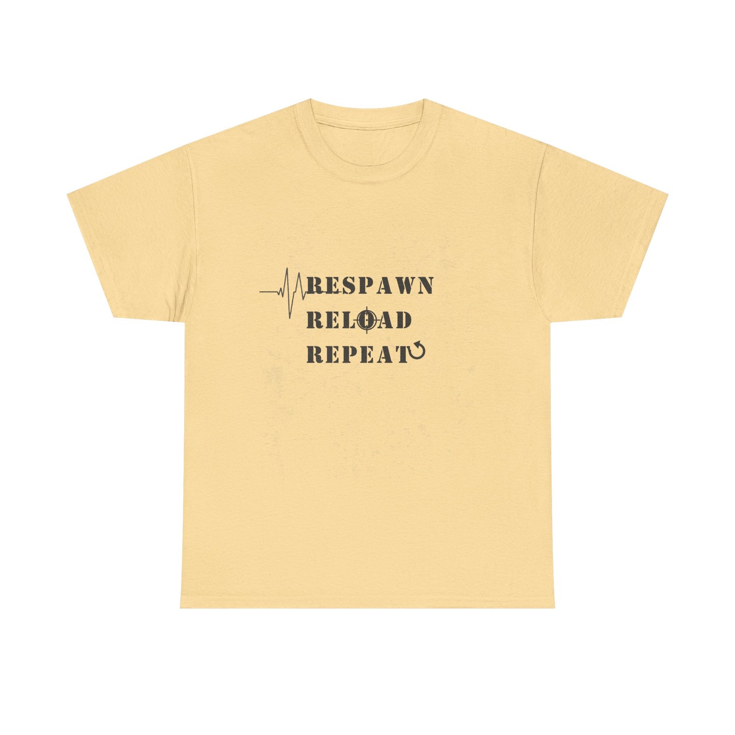 Respawn Reload Repeat T‑Shirt – Light