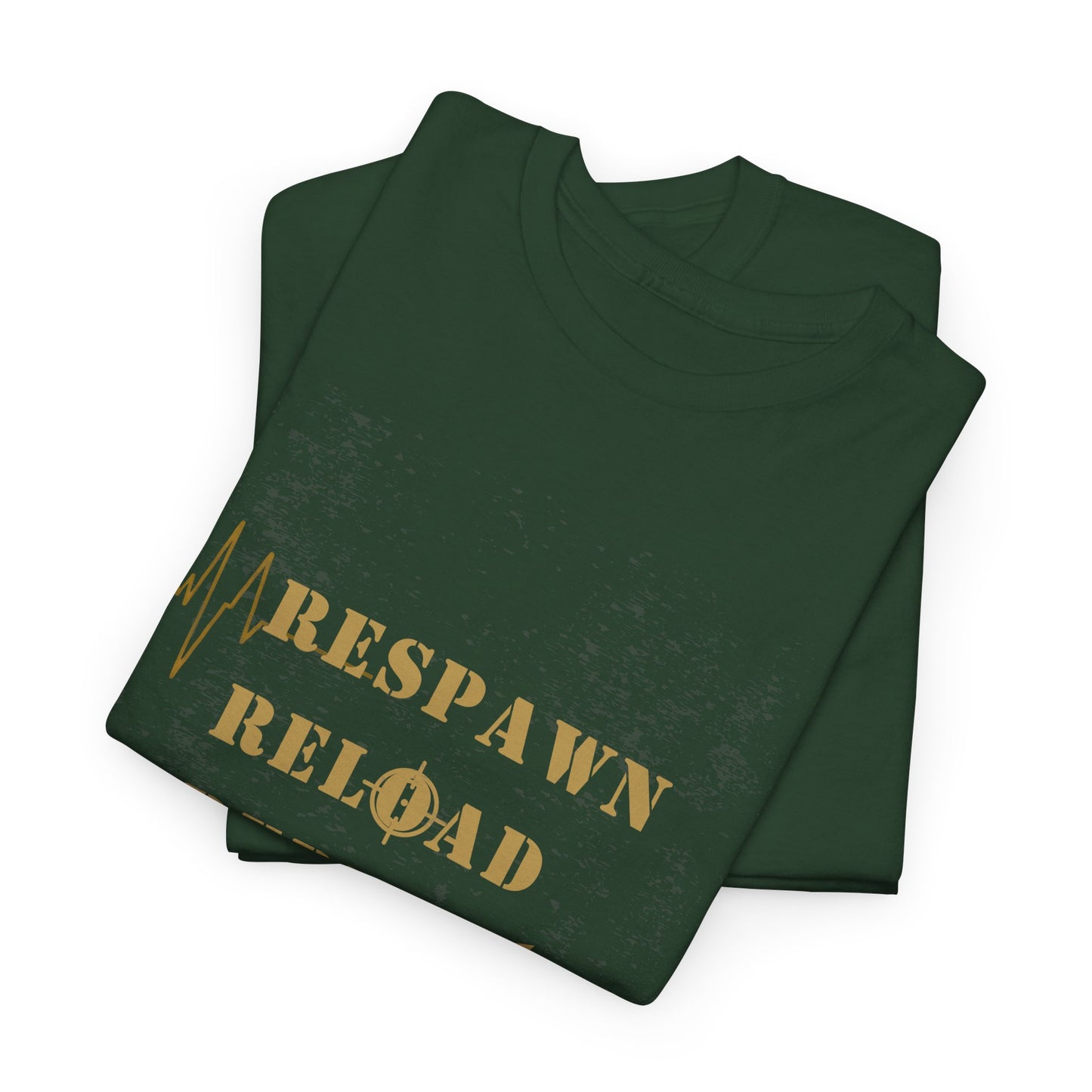 Respawn Reload Repeat T‑Shirt – Dark