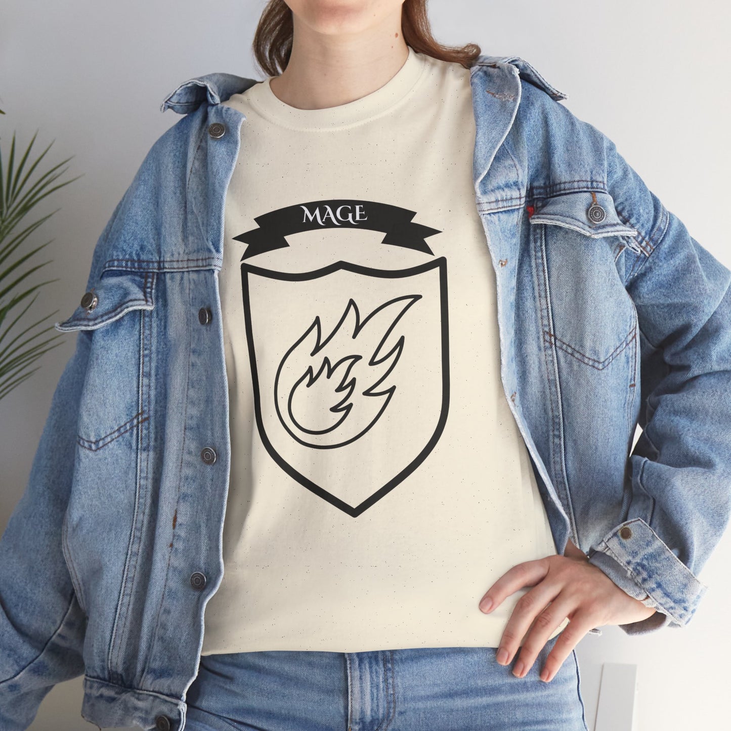 Mage Class Emblem T‑Shirt – Light