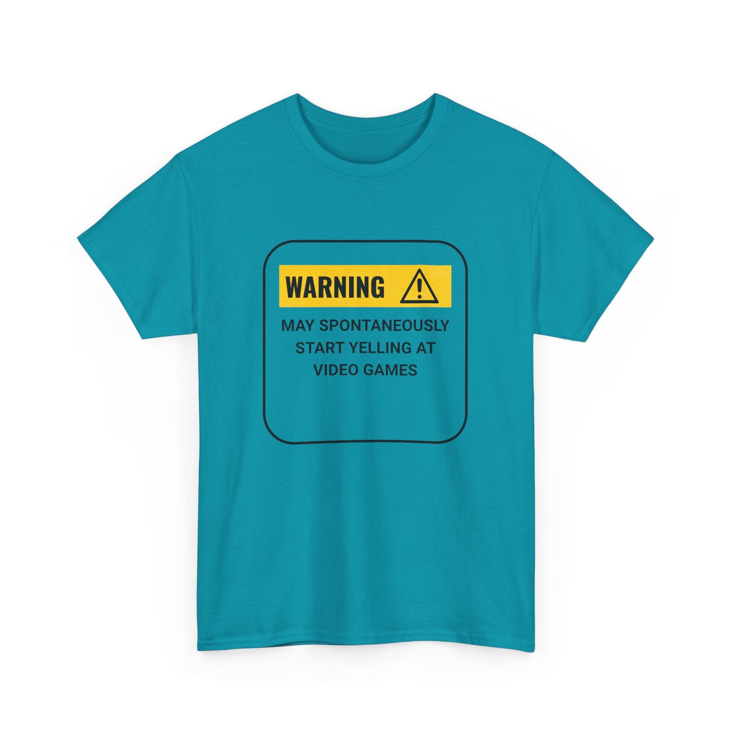 Funny Gamer Warning T‑Shirt – Light