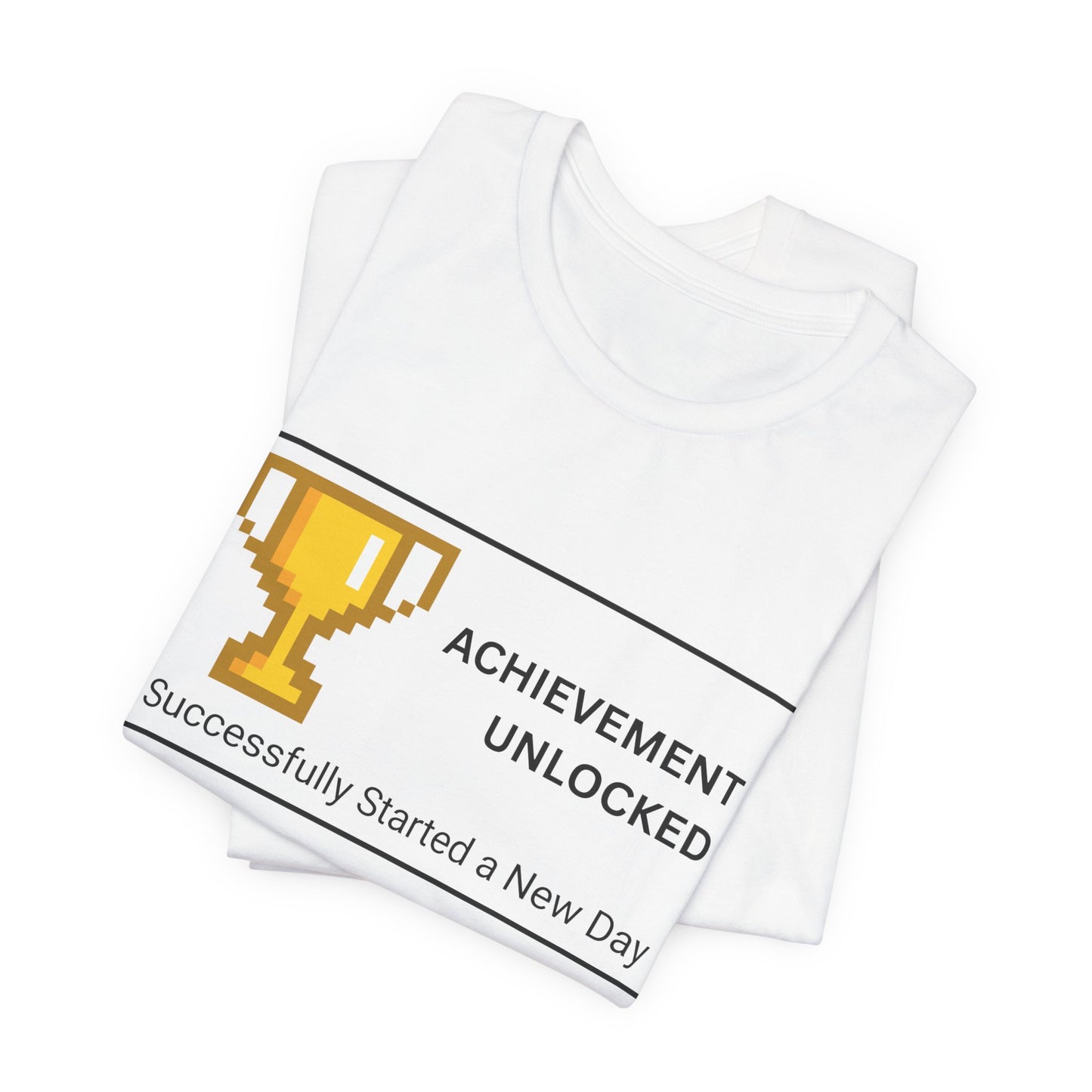 Achievement Unlocked T‑Shirt – Light