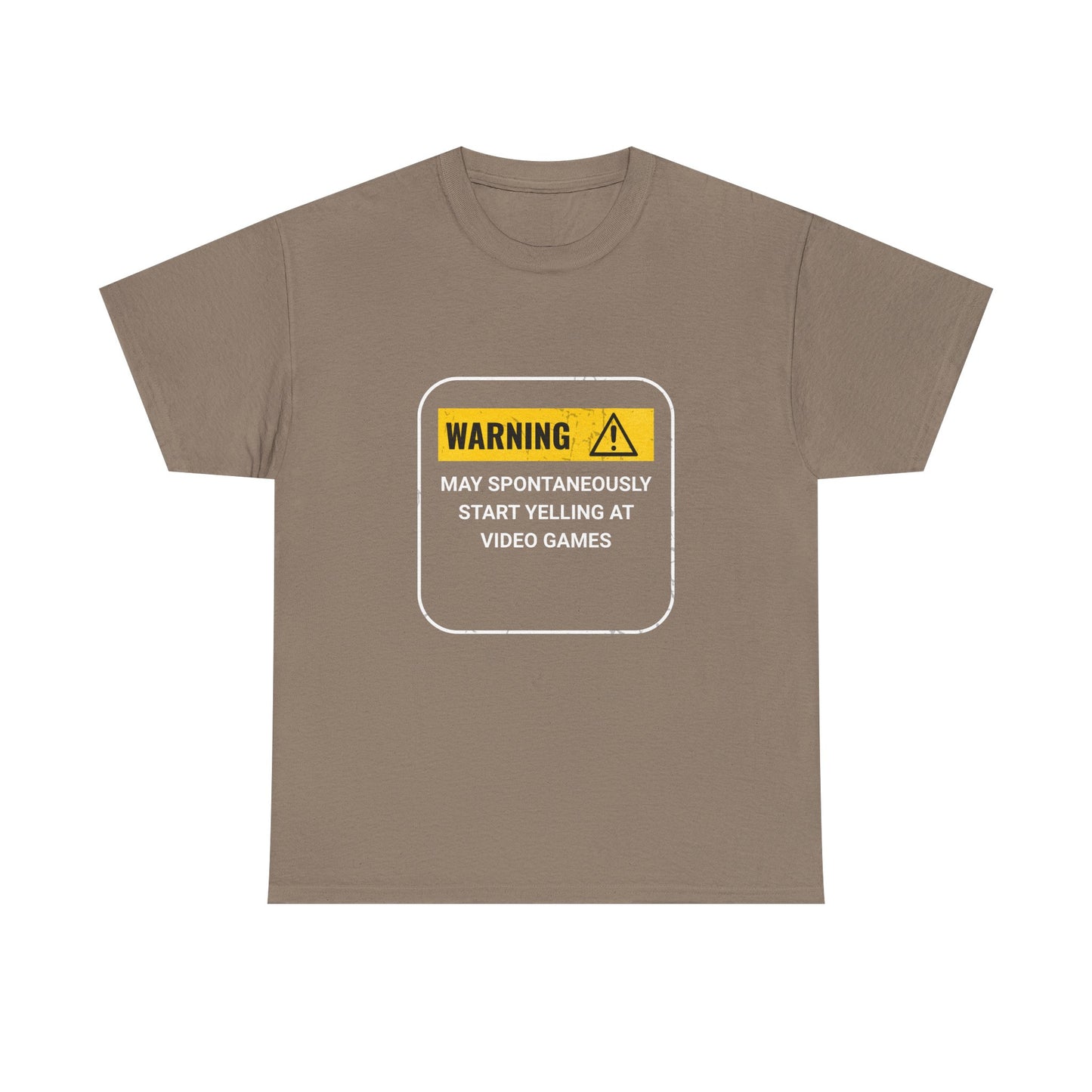 Funny Gamer Warning T‑Shirt – Dark