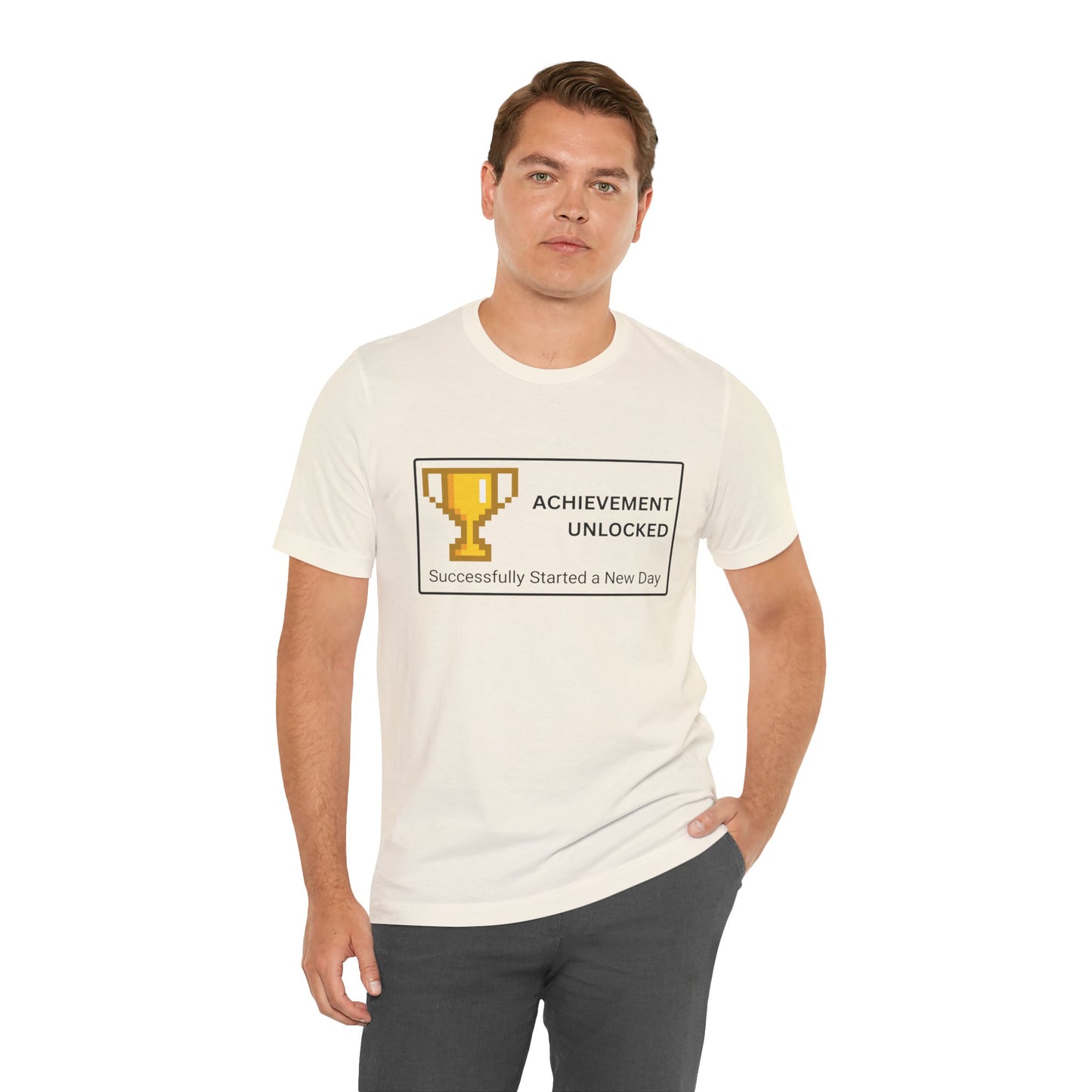 Achievement Unlocked T‑Shirt – Light