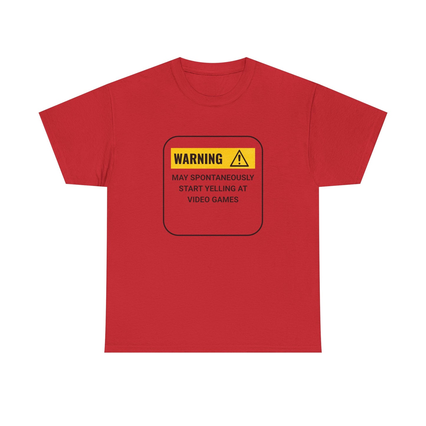 Funny Gamer Warning T‑Shirt – Light