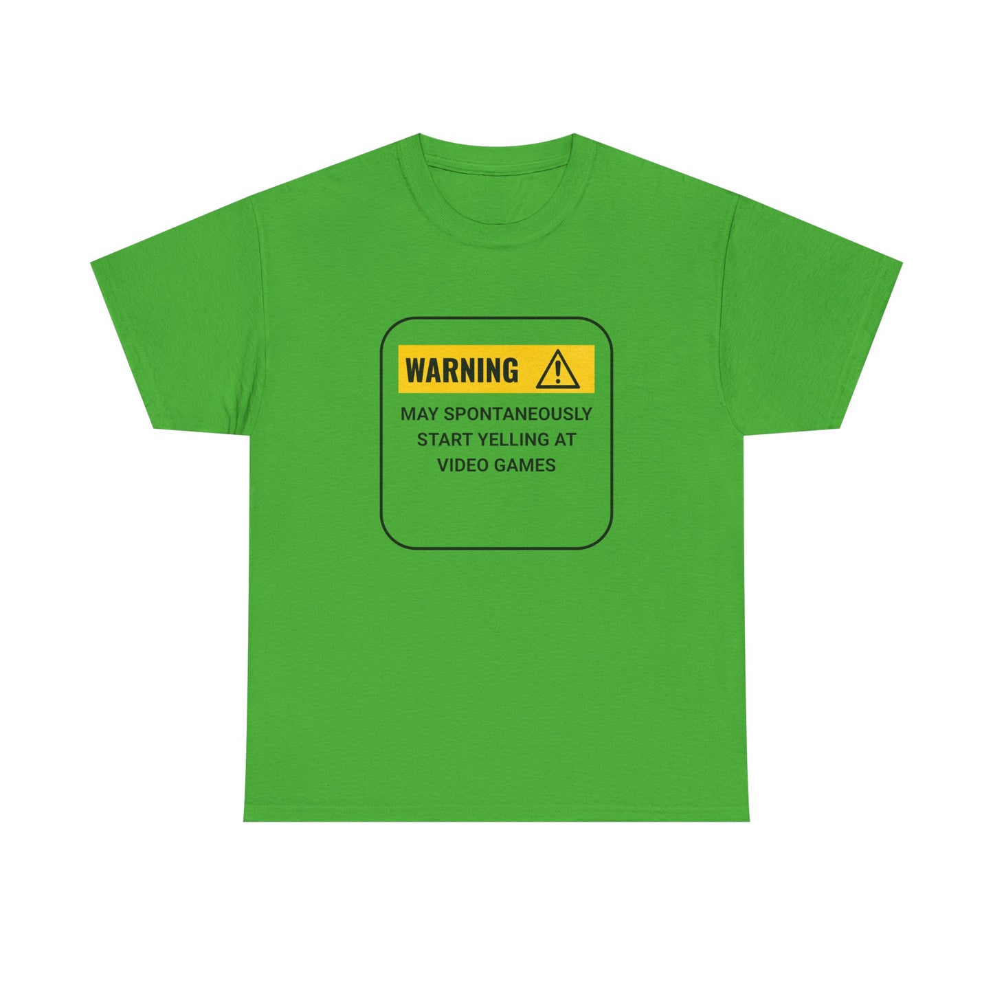 Funny Gamer Warning T‑Shirt – Light