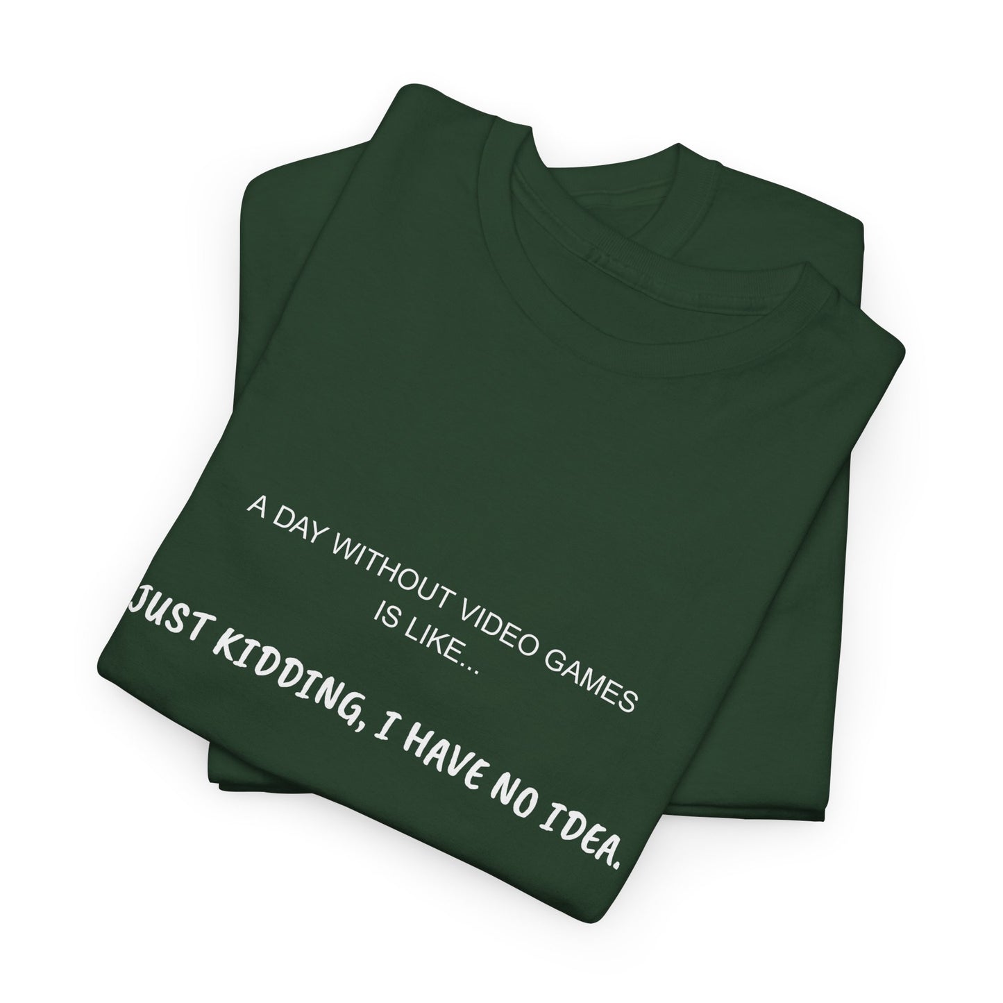 A Day Without Video Games T‑Shirt – Dark