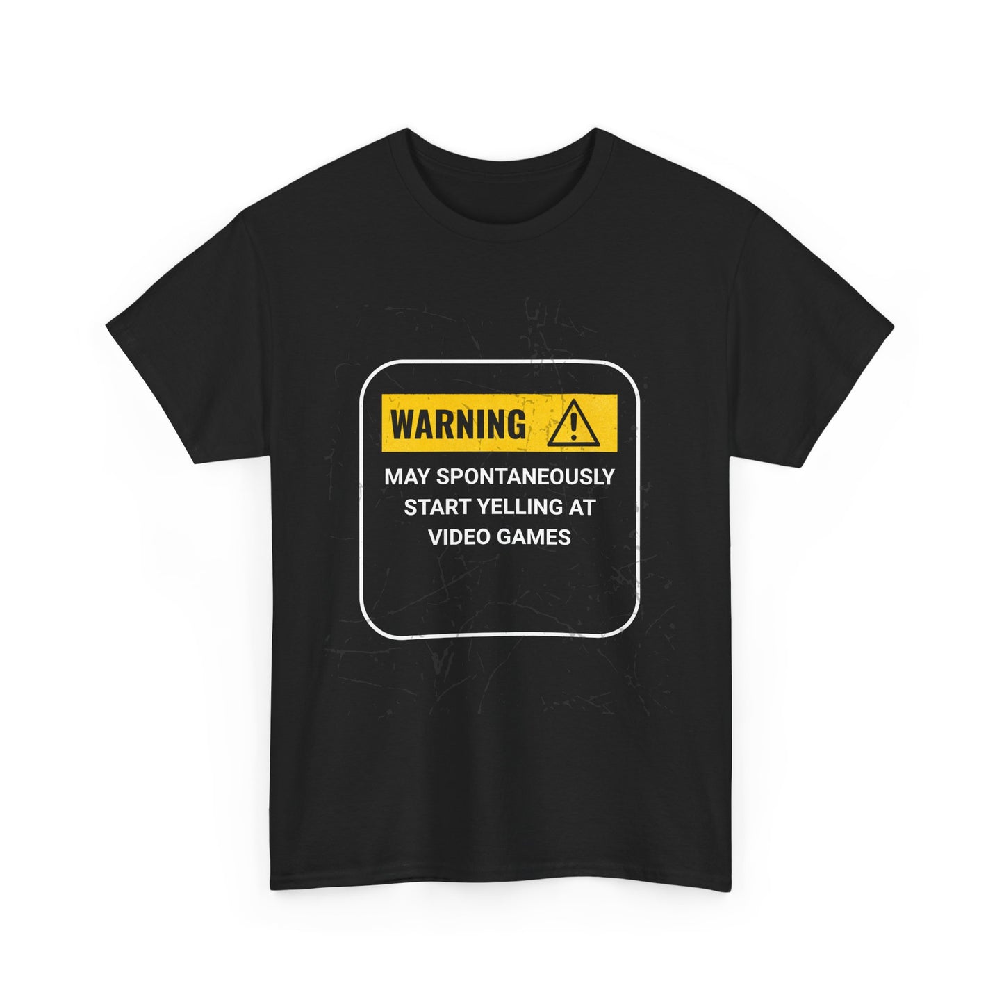Funny Gamer Warning T‑Shirt – Dark