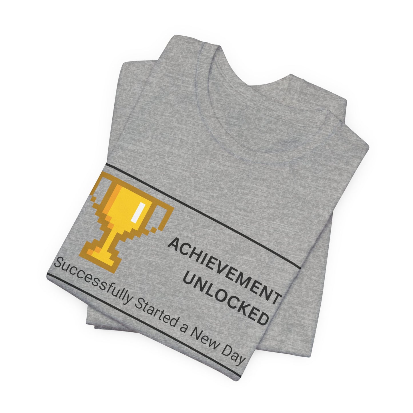 Achievement Unlocked T‑Shirt – Light