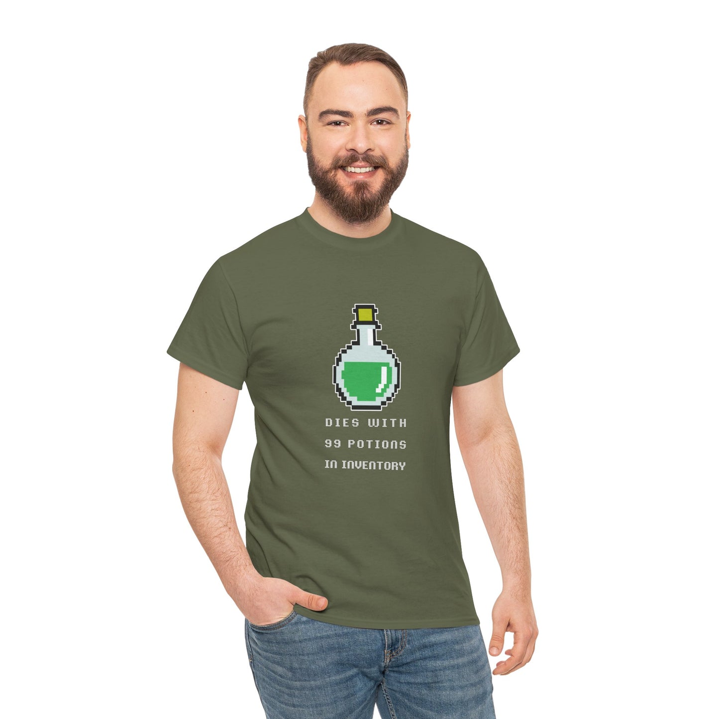 99 Potions Meme T-shirt - Dark