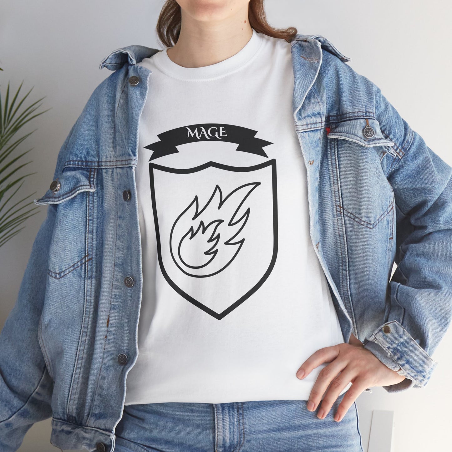 Mage Class Emblem T‑Shirt – Light