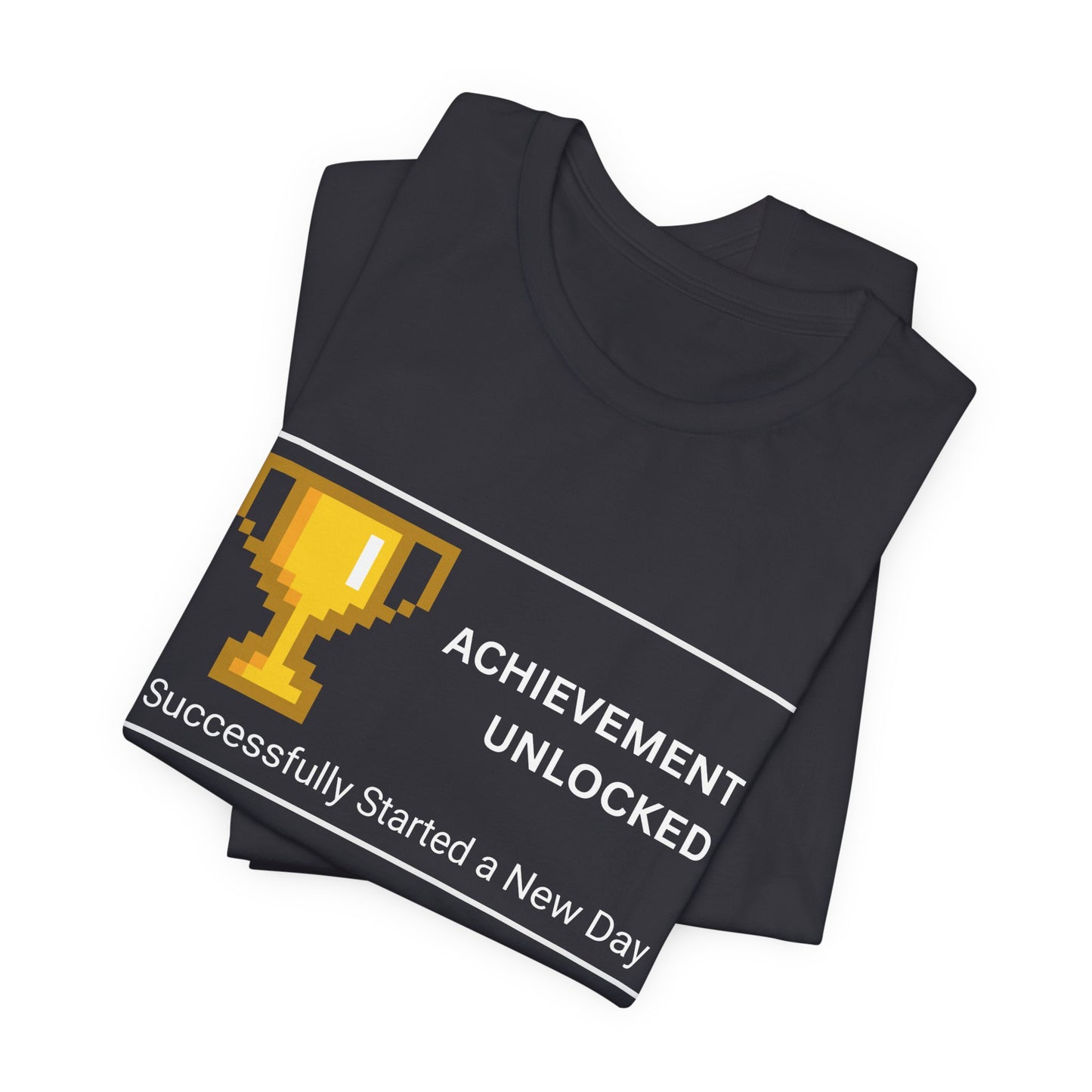 Achievement Unlocked T‑Shirt – Dark