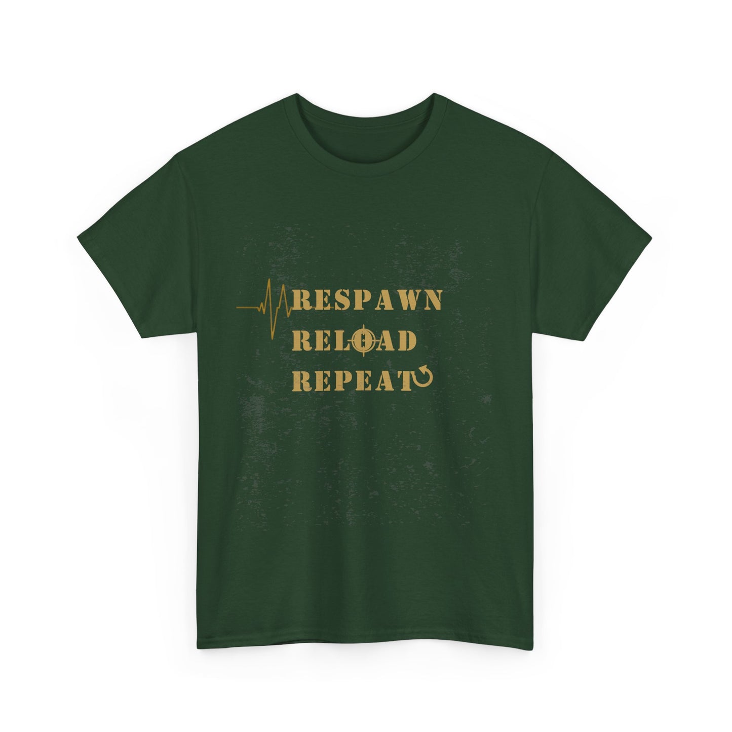 Respawn Reload Repeat T‑Shirt – Dark