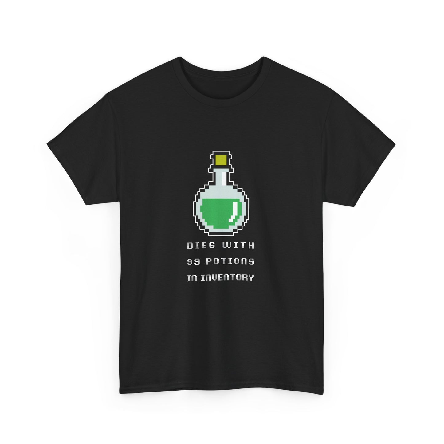 99 Potions Meme T-shirt - Dark