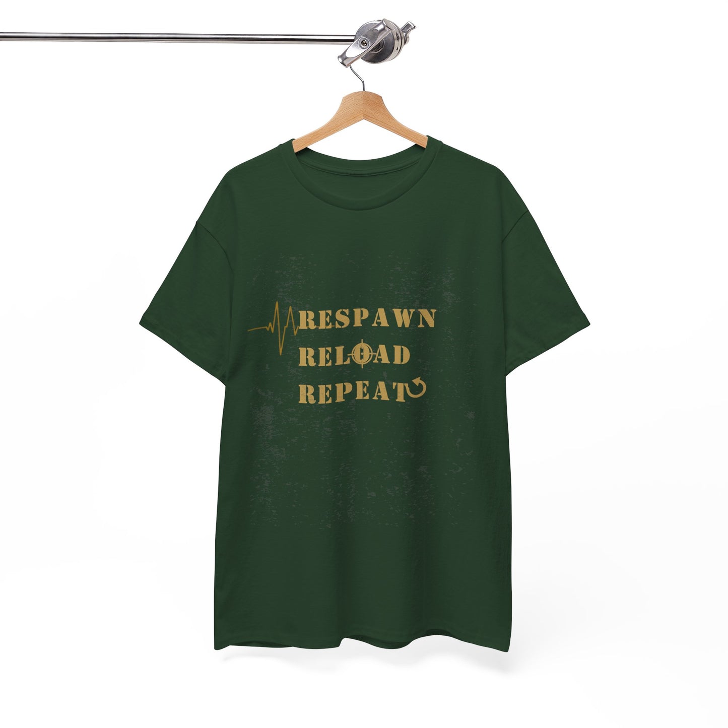 Respawn Reload Repeat T‑Shirt – Dark