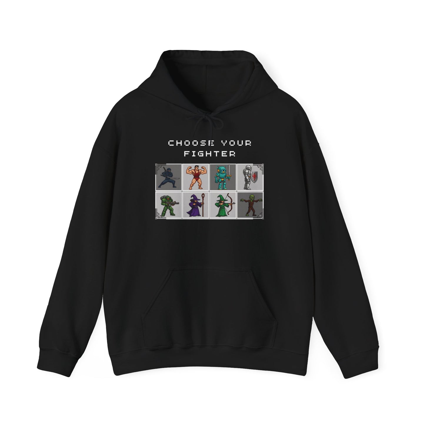 Choose Your Fighter Hoodie (16-Bit Colour Edition)