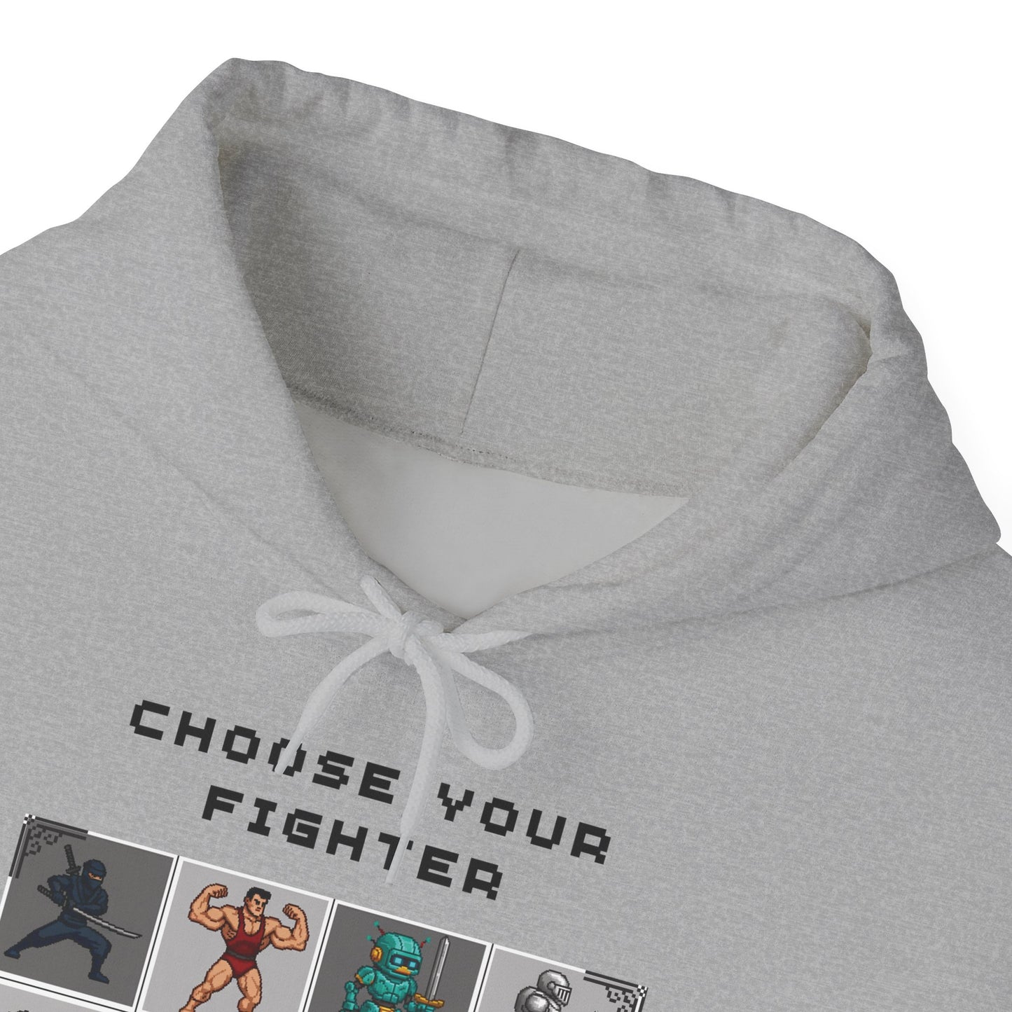 Choose Your Fighter Hoodie (16-Bit Colour Edition)