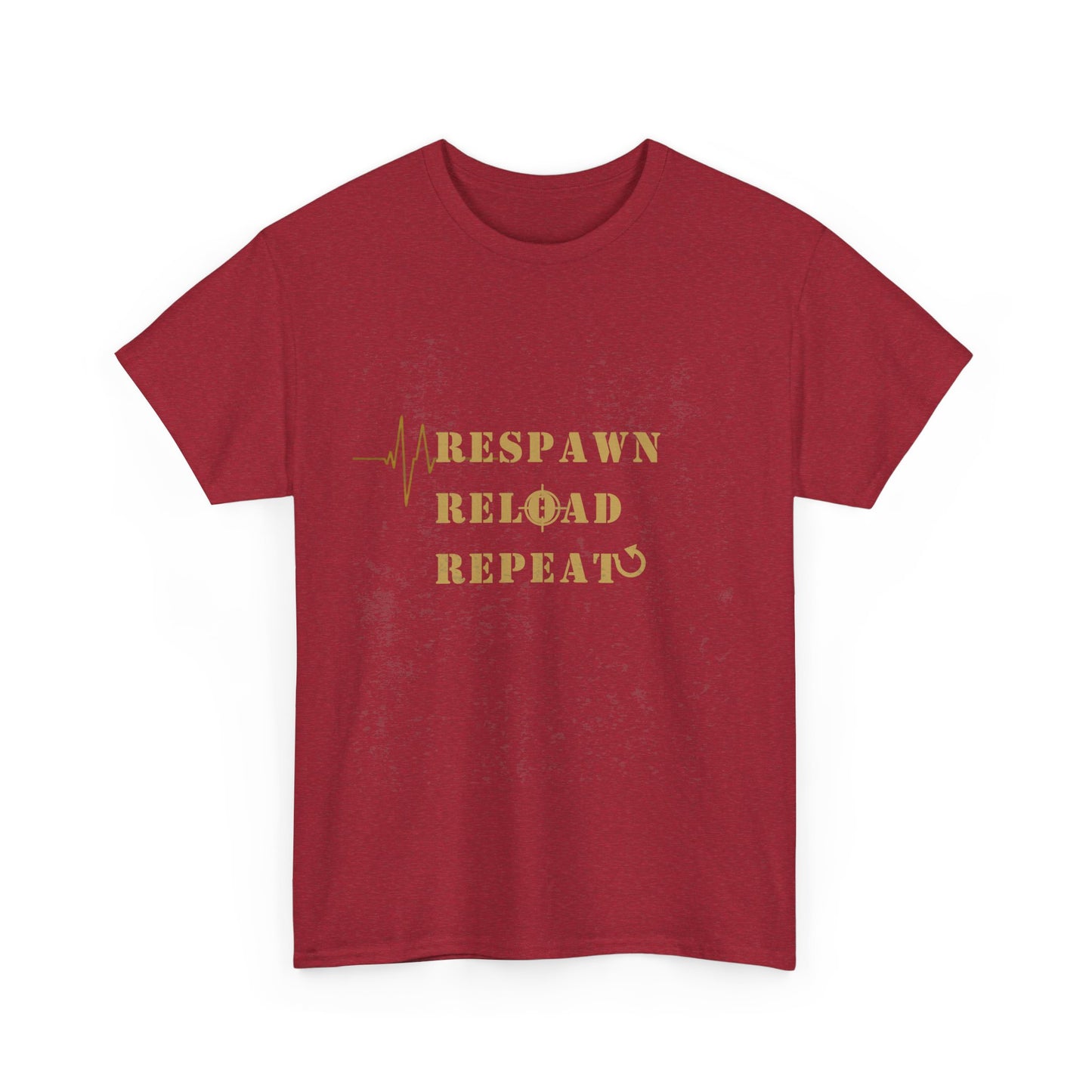 Respawn Reload Repeat T‑Shirt – Dark