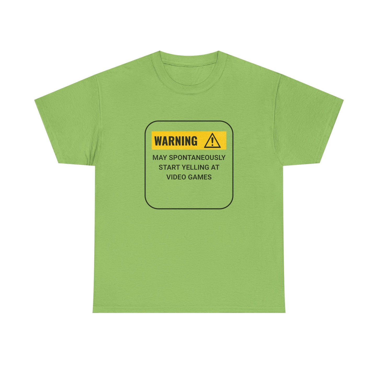 Funny Gamer Warning T‑Shirt – Light