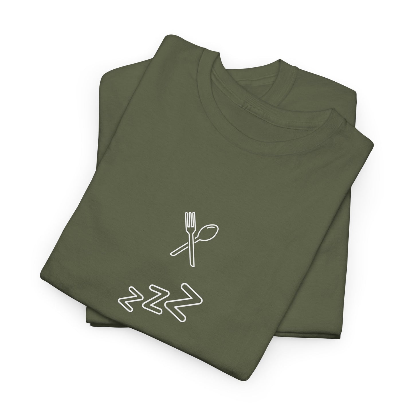 Eat Sleep Game Repeat T‑Shirt – Dark
