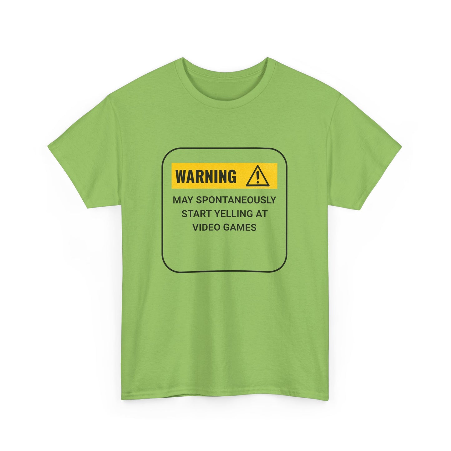 Funny Gamer Warning T‑Shirt – Light