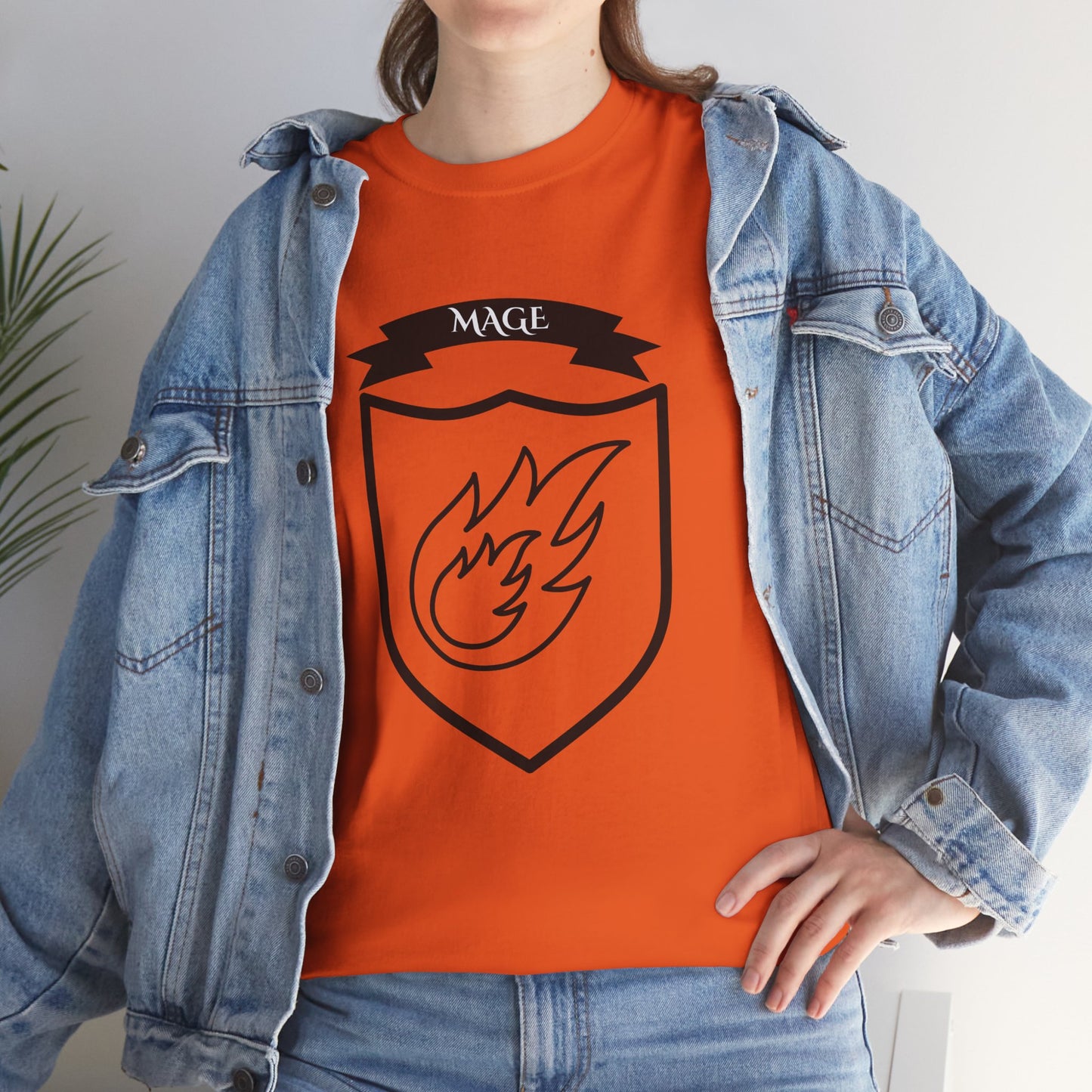 Mage Class Emblem T‑Shirt – Light