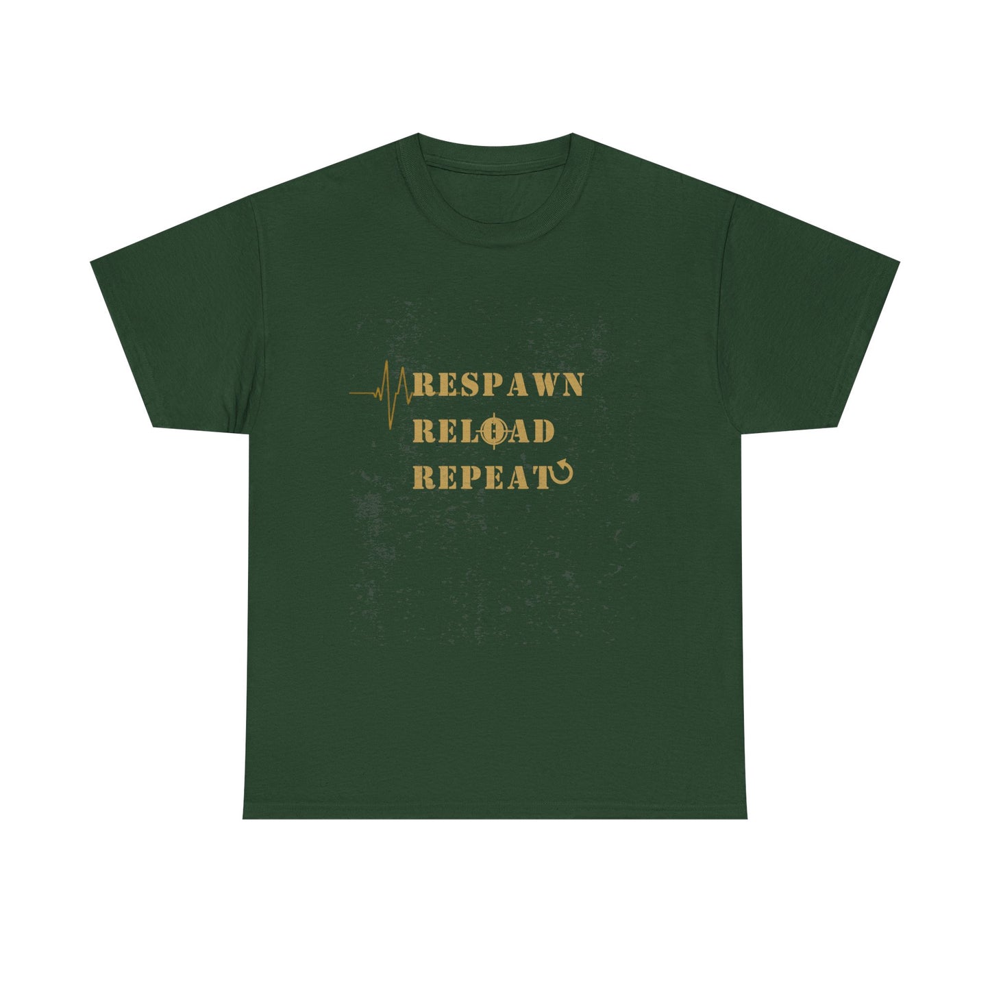 Respawn Reload Repeat T‑Shirt – Dark