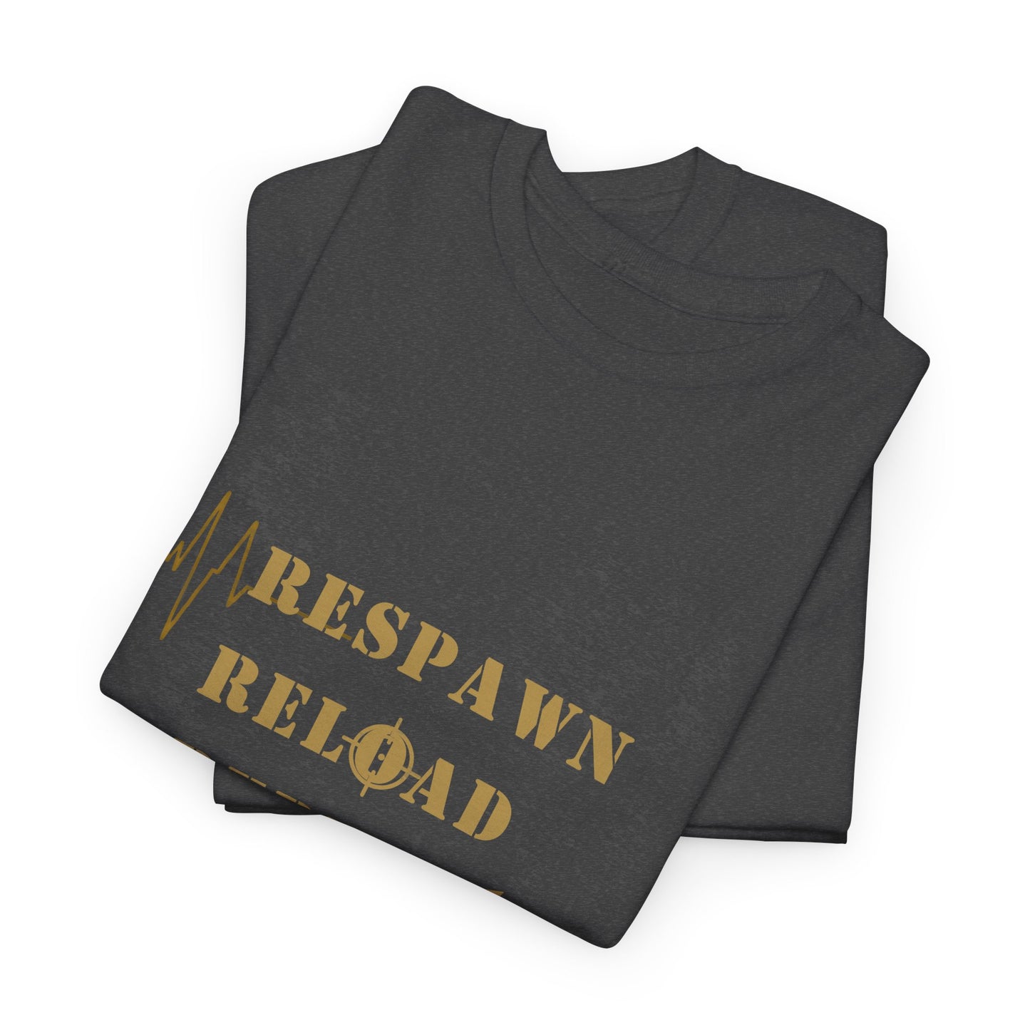 Respawn Reload Repeat T‑Shirt – Dark
