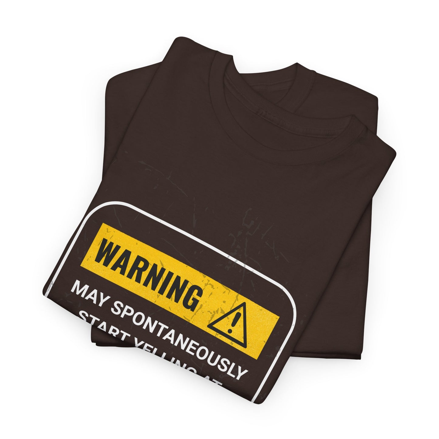 Funny Gamer Warning T‑Shirt – Dark