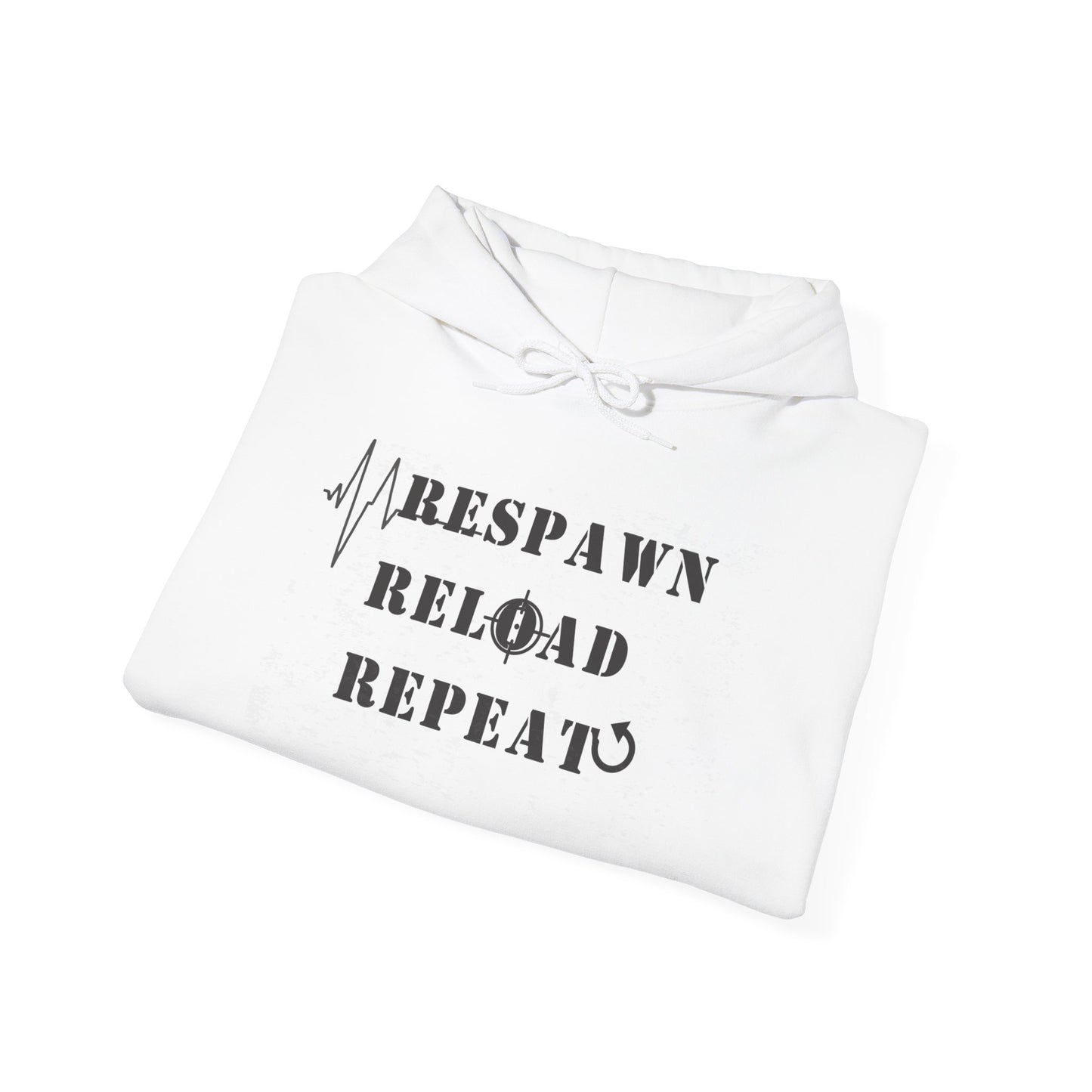 Respawn Reload Repeat Gaming Hoodie – Light