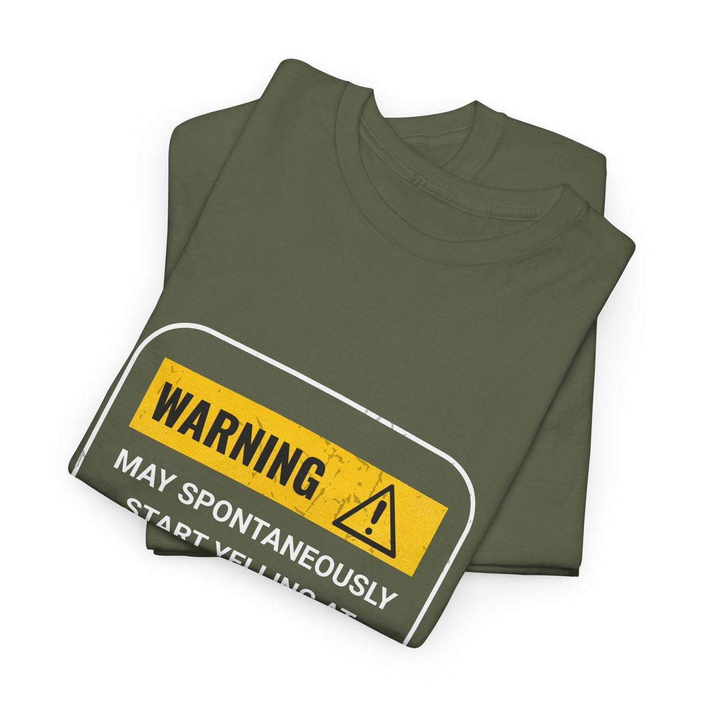 Funny Gamer Warning T‑Shirt – Dark