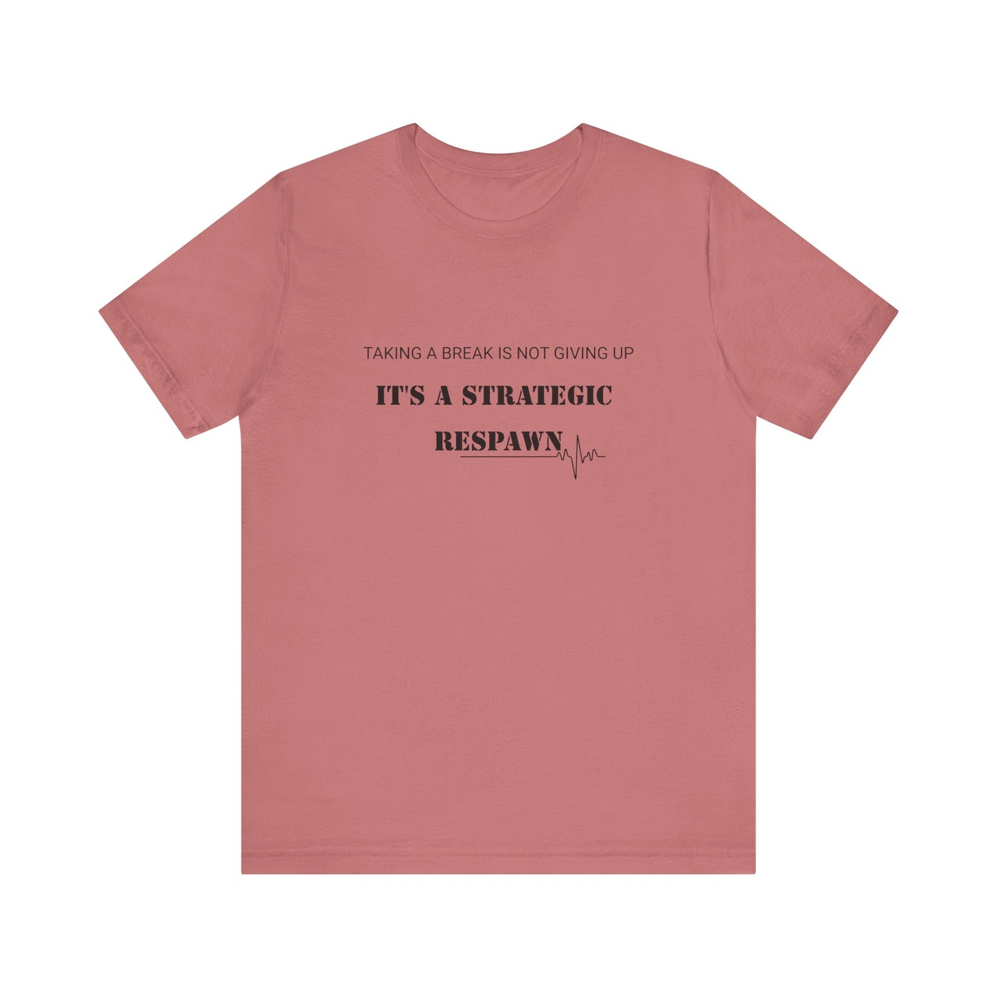 Strategic Respawn T‑Shirt – Light