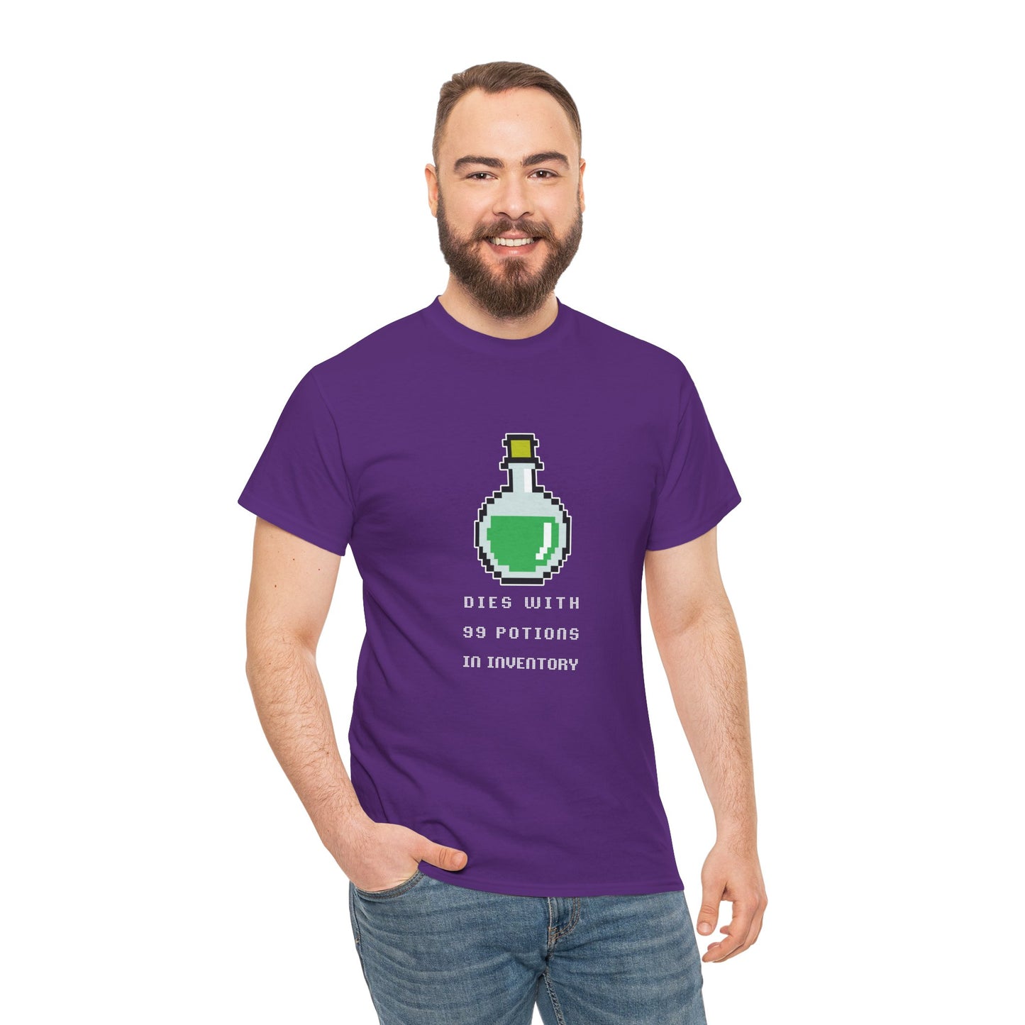 99 Potions Meme T-shirt - Dark