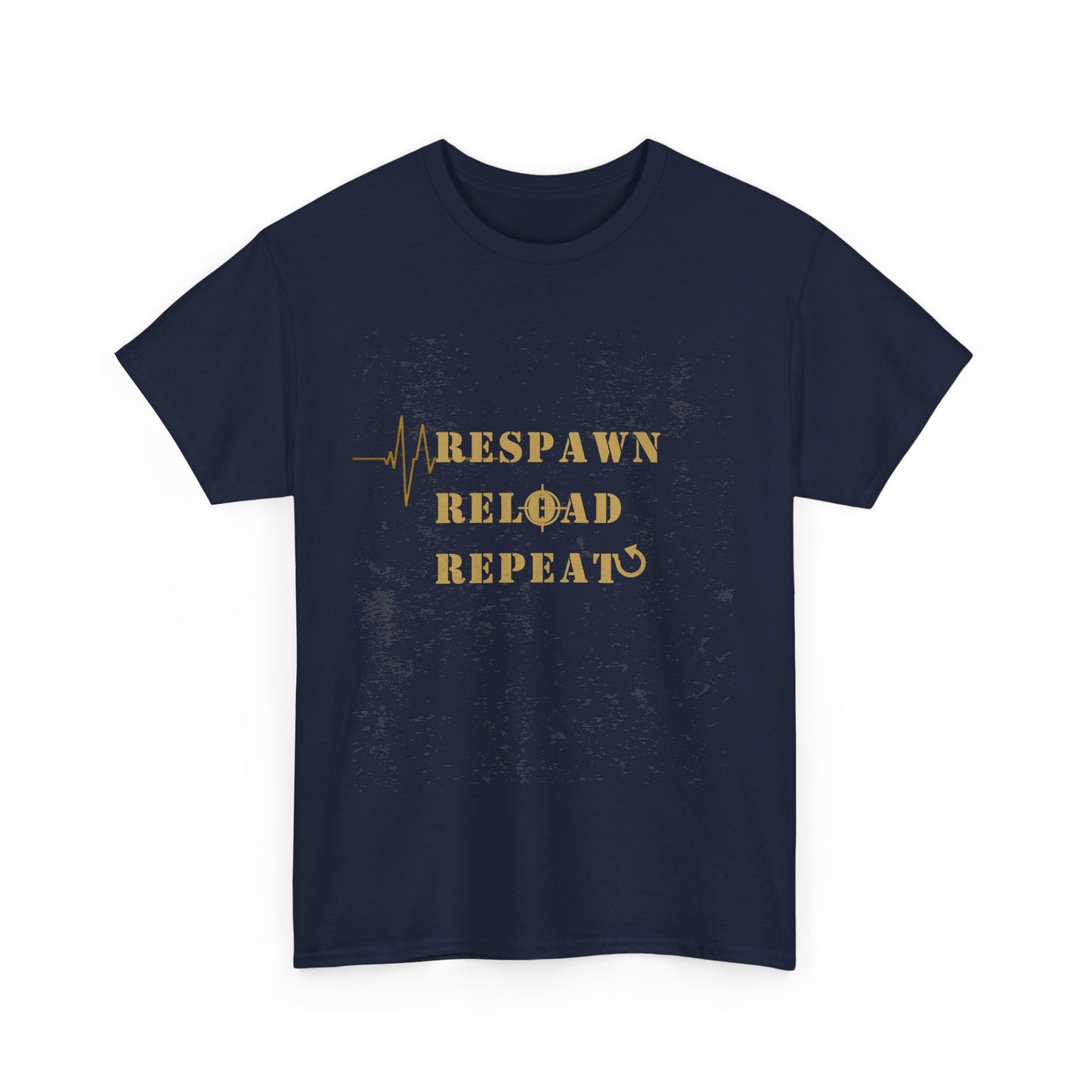 Respawn Reload Repeat T‑Shirt – Dark