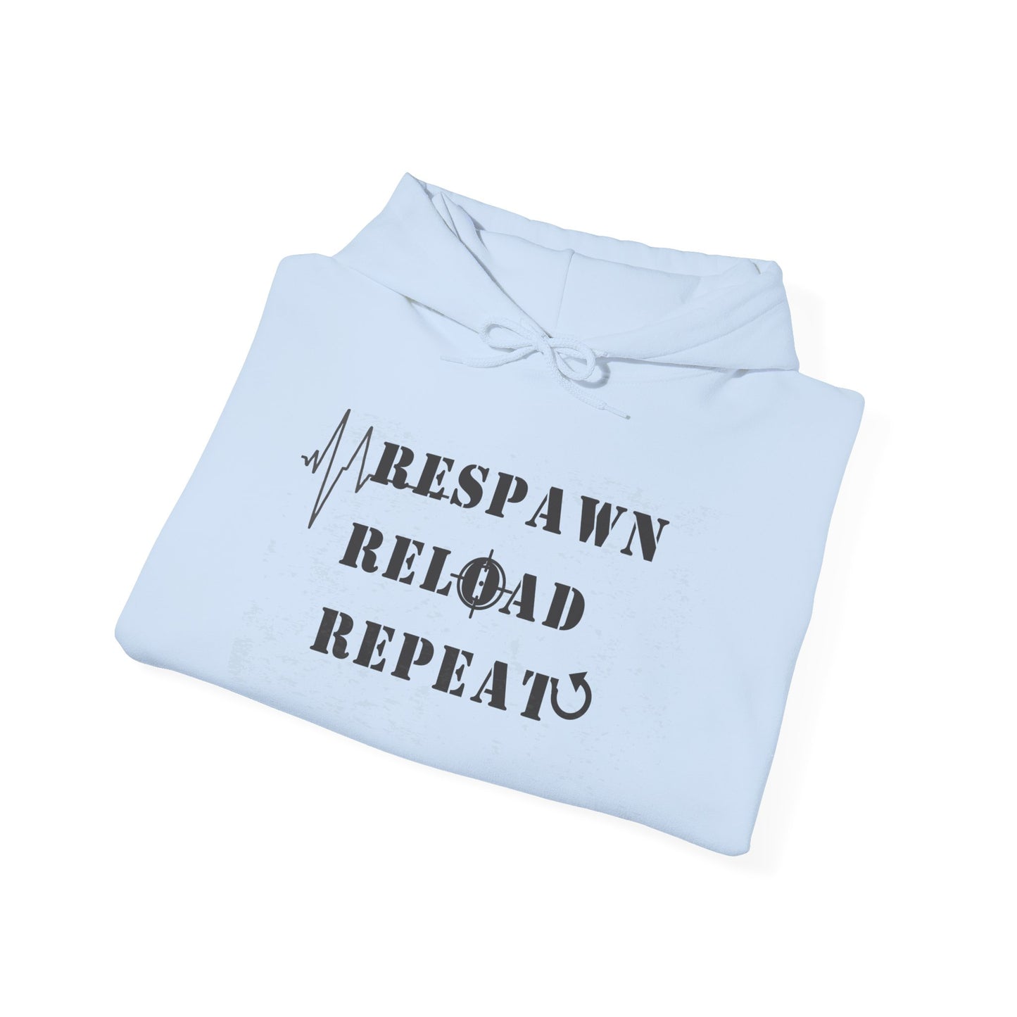 Respawn Reload Repeat Gaming Hoodie – Light