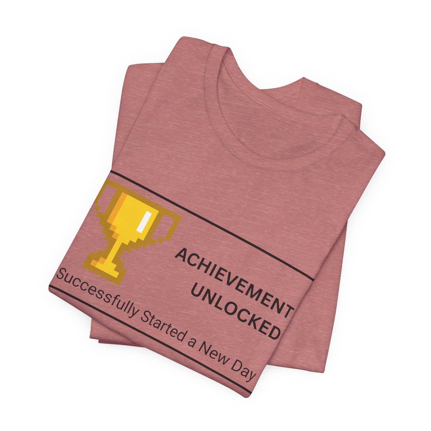 Achievement Unlocked T‑Shirt – Light