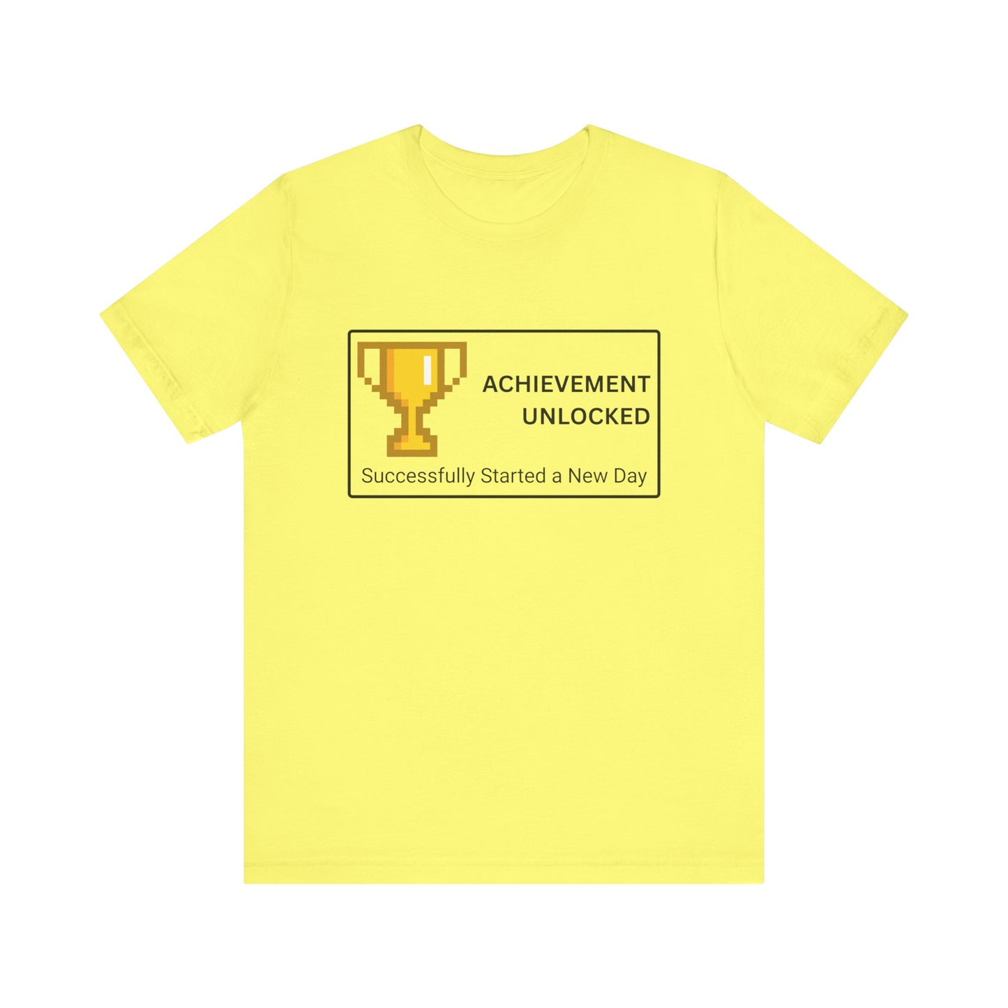 Achievement Unlocked T‑Shirt – Light