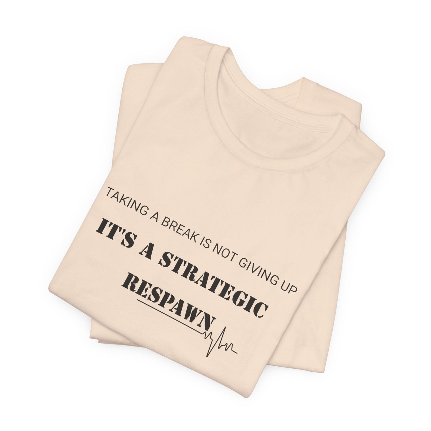 Strategic Respawn T‑Shirt – Light