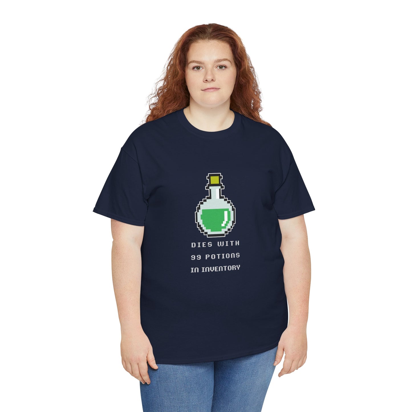 99 Potions Meme T-shirt - Dark