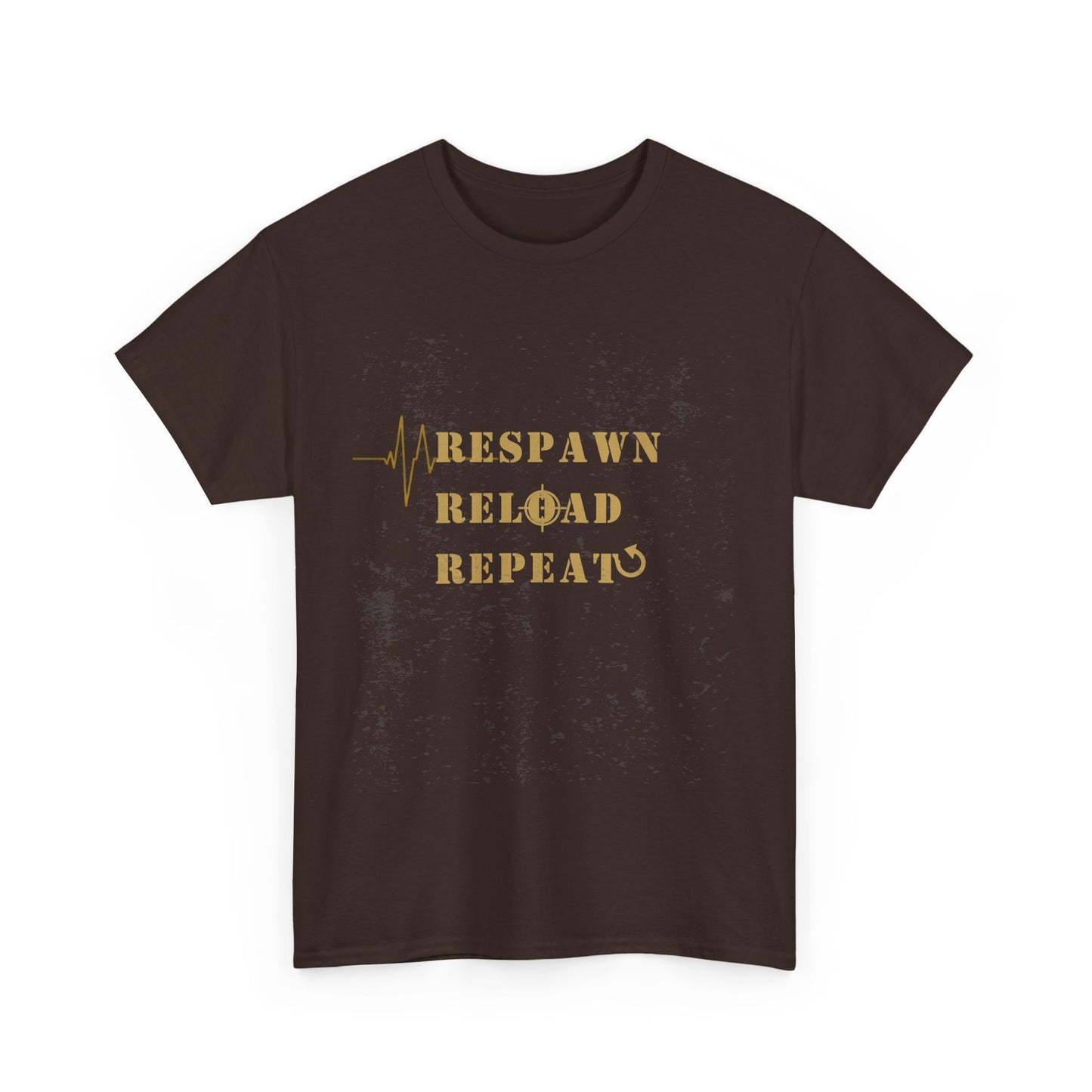 Respawn Reload Repeat T‑Shirt – Dark