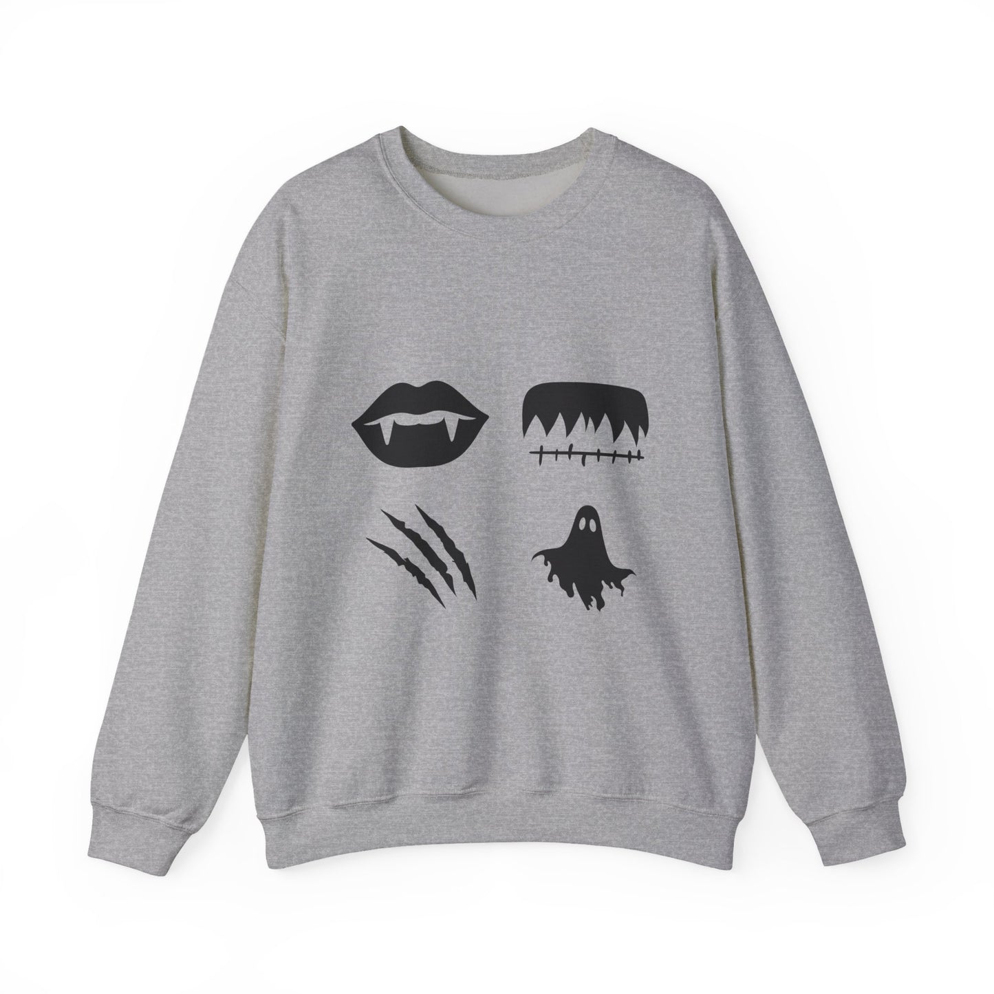 Minimalist Horror Icons Sweatshirt