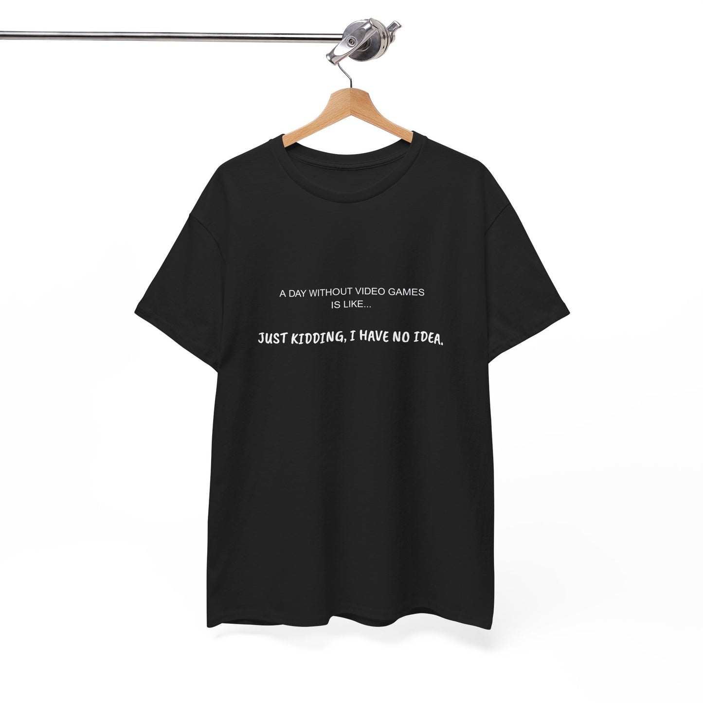 A Day Without Video Games T‑Shirt – Dark