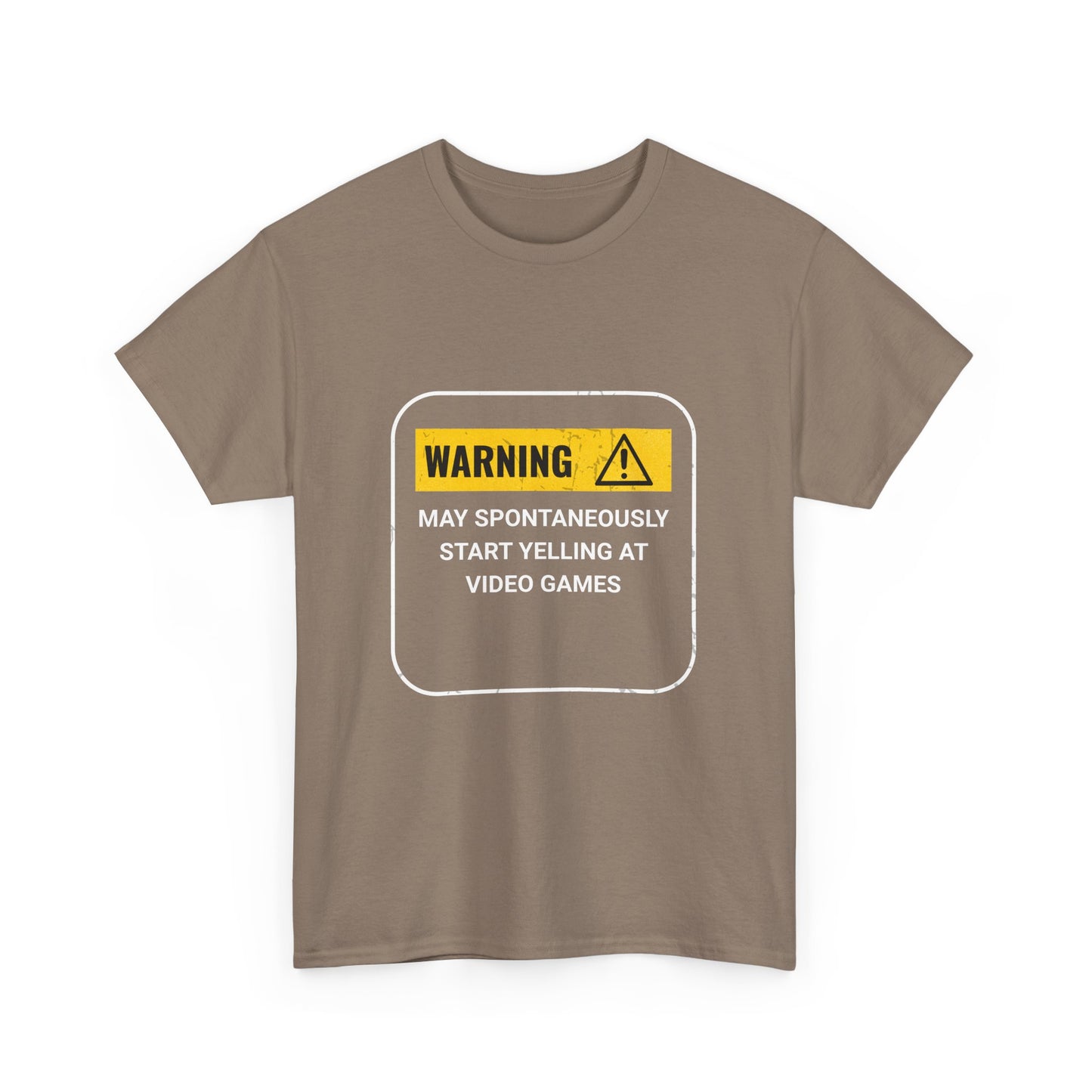 Funny Gamer Warning T‑Shirt – Dark