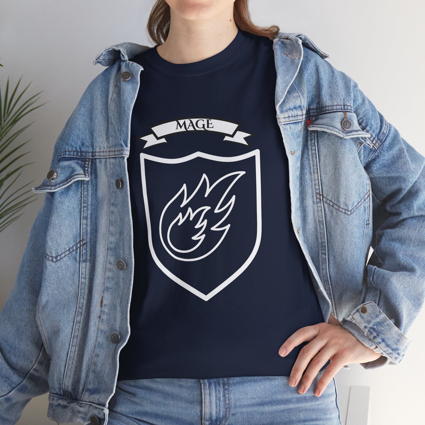 Mage Class Emblem T‑Shirt – Dark