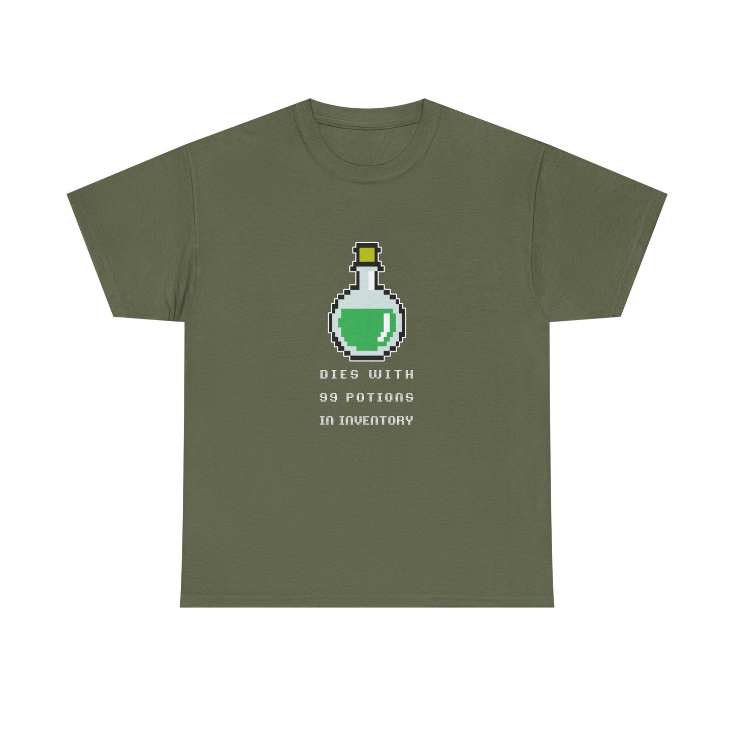 99 Potions Meme T-shirt - Dark