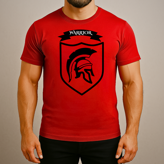 Warrior Class Emblem T‑Shirt – Light